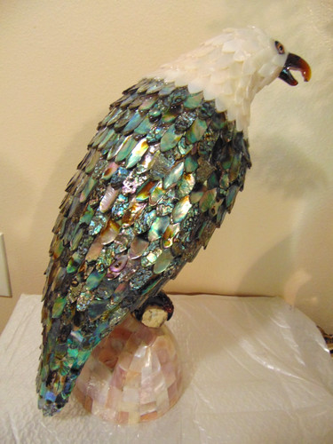 Vintage abalone mother of - vintage,