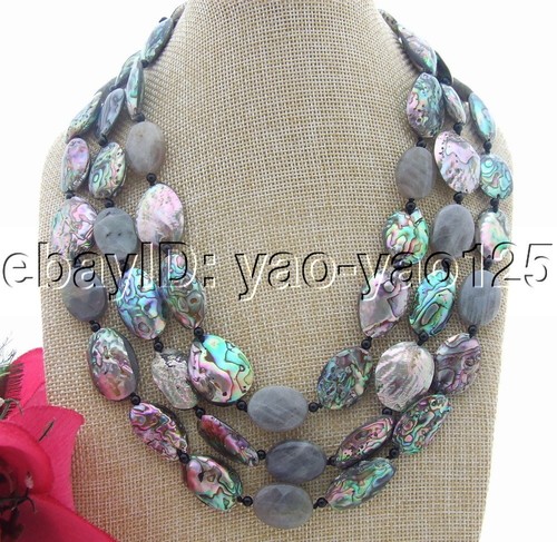 3strands natural paua abalone - 3strands,